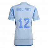 Camiseta Espana Jugador Ansu Fati 2ª 2022