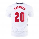 Camiseta Inglaterra Jugador Rashford 1ª 2020-2021