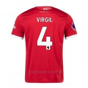 Camiseta Liverpool Jugador Virgil 1ª 2023-2024