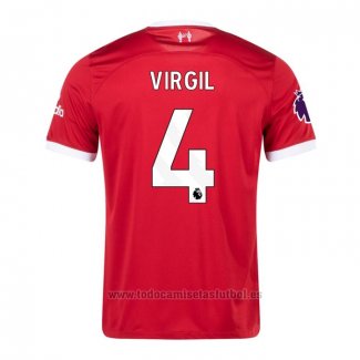 Camiseta Liverpool Jugador Virgil 1ª 2023-2024