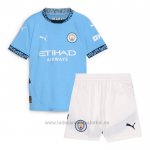 Camiseta Manchester City 1ª Nino 2024-2025