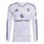 Camiseta Manchester United 2ª Manga Larga 2025-2026