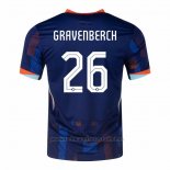 Camiseta Paises Bajos Jugador Gravenberch 2ª 2024-2025