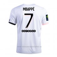 Camiseta Paris Saint-Germain Jugador Mbappe 2ª 2021-2022
