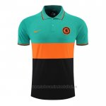 Camiseta Polo del Chelsea 2022-2023 Verde y Naranja