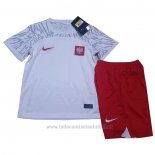 Camiseta Polonia 1ª Nino 2022