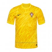 Camiseta Portugal Portero 2024 Amarillo