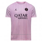 Camiseta Pre Partido del Paris Saint-Germain 2025-2026 Rosa