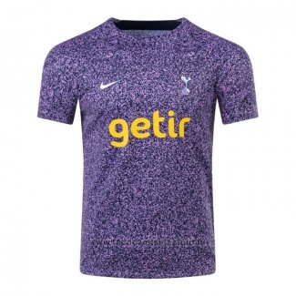 Camiseta Pre Partido del Tottenham Hotspur 2023 Purpura