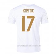 Camiseta Serbia Jugador Kostic 2ª 2022