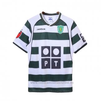 Camiseta Sporting 1ª Retro 2001-2002