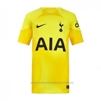 Camiseta Tottenham Hotspur Portero 2022-2023 Amarillo