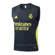 Camiseta de Entrenamiento Real Madrid Sin Mangas 2025-2026 Gris