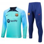 Chandal de Sudadera del Barcelona 2022-2023 Verde