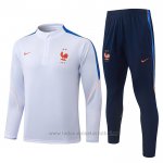 Chandal de Sudadera del Francia Nino 2026-2027 Blanco