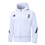 Chaqueta con Capucha del Juventus 2025-2026 Blanco