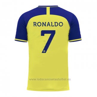 Camiseta Al Nassr Jugador Ronaldo 1ª 2022-2023