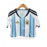 Camiseta Argentina 1ª Mujer Corta 2026