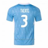 Camiseta Belgica Jugador Theate 2ª 2024