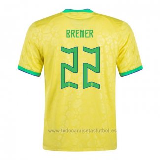 Camiseta Brasil Jugador Bremer 1ª 2022