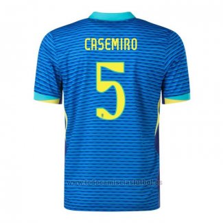 Camiseta Brasil Jugador Casemiro 2ª 2024