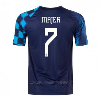 Camiseta Croacia Jugador Majer 2ª 2022