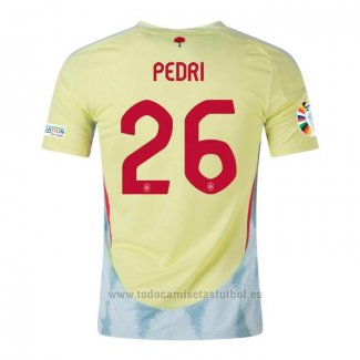 Camiseta Espana Jugador Pedri 2ª 2024