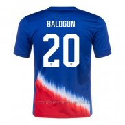 Camiseta Estados Unidos Jugador Balogun 2ª 2024