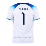 Camiseta Inglaterra Jugador Pickford 1ª 2022