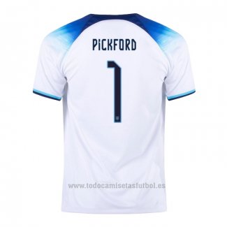 Camiseta Inglaterra Jugador Pickford 1ª 2022