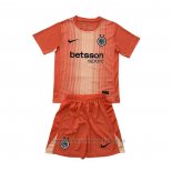Camiseta Inter Milan Portero Nino 2025-2026 Naranja