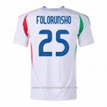 Camiseta Italia Jugador Folorunsho 2ª 2024-2025