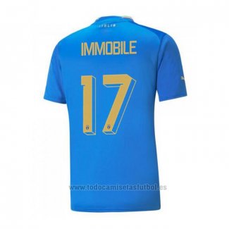 Camiseta Italia Jugador Immobile 1ª 2022