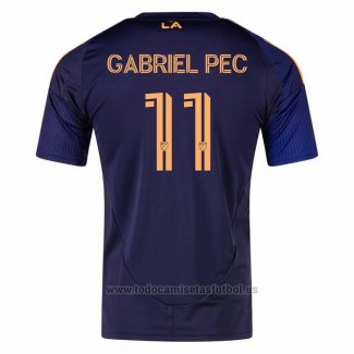 Camiseta Los Angeles Galaxy Jugador Gabriel Pec 2ª 2025