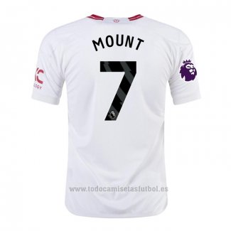 Camiseta Manchester United Jugador Mount 3ª 2023-2024