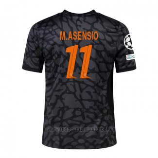 Camiseta Paris Saint-Germain Jugador M.Asensio 3ª 2023-2024