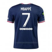 Camiseta Paris Saint-Germain Jugador Mbappe 1ª 2021-2022