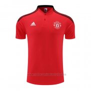 Camiseta Polo del Manchester United 2022-2023 Rojo