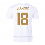 Camiseta Serbia Jugador Vlahovic 2ª 2022
