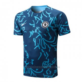 Camiseta de Entrenamiento Chelsea 2022-2023 Azul