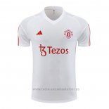 Camiseta de Entrenamiento Manchester United 2023-2024 Blanco