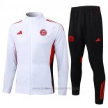 Chandal de Chaqueta del Bayern Munich 2025-2026 Blanco