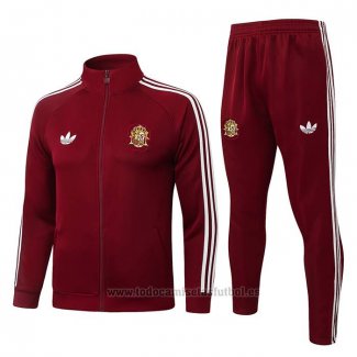 Chandal de Chaqueta del Espana Nino 2026-2027 Rojo