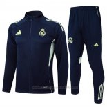 Chandal de Chaqueta del Real Madrid Nino 2025-2026 Azul Oscuro