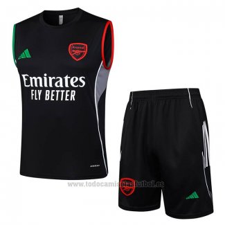 Chandal del Arsenal Sin Mangas 2025-2026 Negro
