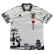 Camiseta Japon Anime 2024-2025 Negro y Blanco Tailandia