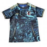 Camiseta Japon Y-3 Anime 2025 Azul Tailandia