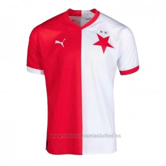 Camiseta Slavia Praha 1ª 2022-2023 Tailandia
