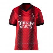 Camiseta AC Milan 1ª Mujer 2023-2024