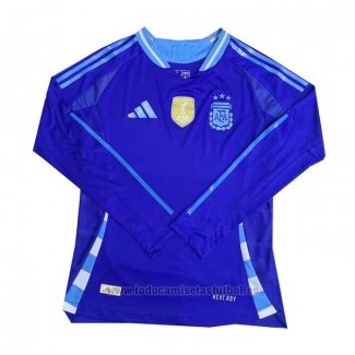 Camiseta Argentina 2ª Manga Larga 2024